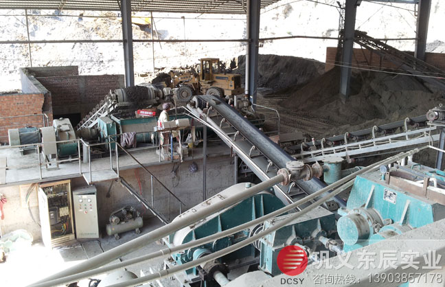 東辰磚機(jī)螺旋廣西磚廠客戶現(xiàn)場(chǎng)